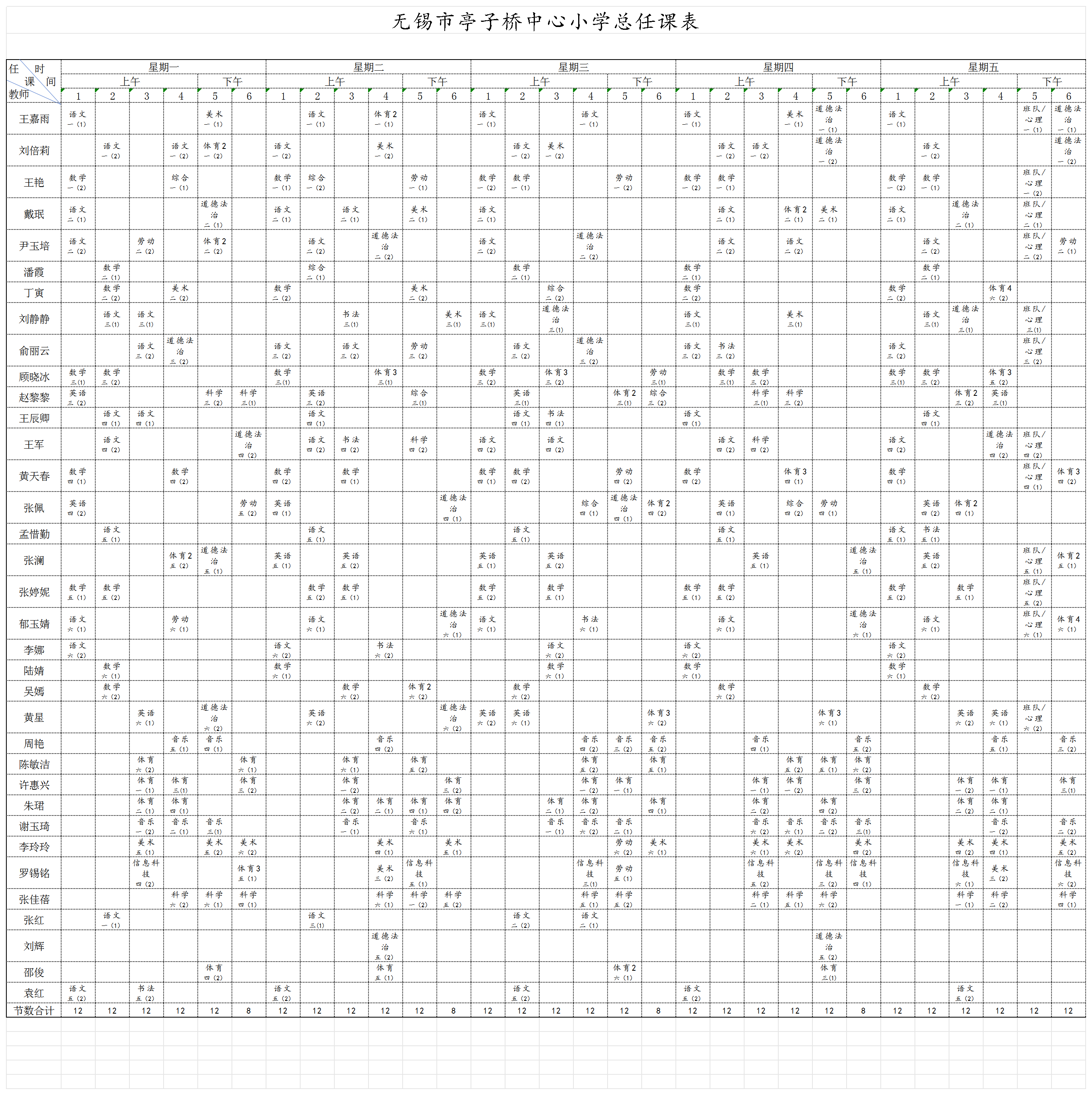 亭子桥小学总任课表202502_Sheet2.png